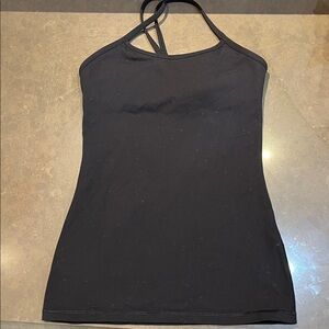 lululemon athletica Black Tank Top